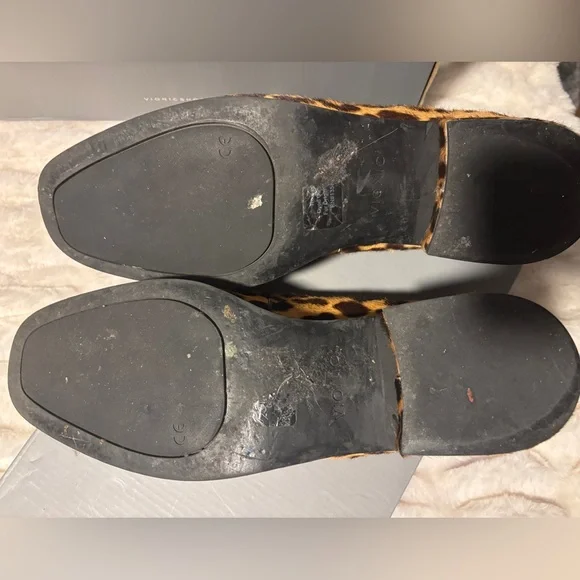 Vionic Leopard and Black Loafers - Picture 4 of 7